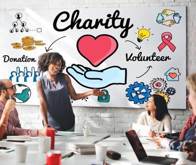 The benefits of giving include tax credits